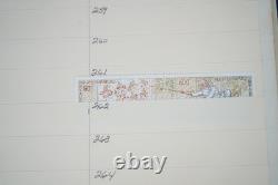 Laos Collection Of 525+ Stamps Mint & Used In Album On Stock Pages
