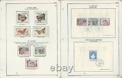 Laos Stamp Collection 1951-1965 in K-Line Album, 37 Pages, JFZ