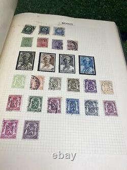 Large Collection Of British And Worldwide Postage Stamps, Vintage Stamps Albums