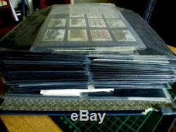 Large Collection Post Office British Mint Stamps In Album