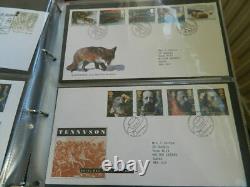 Large GB Stamps Accumulation In 6 Albums