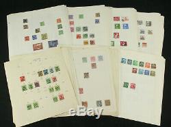 Large Germany Inflation, Reich, DDR Stamp Collection Lot on Album Pages LOOK