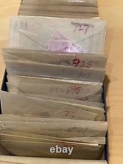 Large Group U. S. Postage Stamps Thousands of Used Years from 1930-40-50-60's