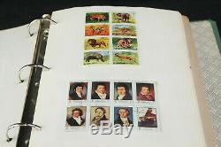 Large Packed WW Stamp Album Pages Collection Ajman, Guinea, Early Russia ++
