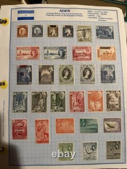 Large Stamp COLLECTION HEIRLOOM HERTAGE CASTRO WORLD ALBUM AND MORE 11 Books