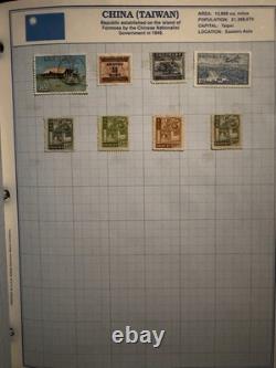 Large Stamp COLLECTION HEIRLOOM HERTAGE CASTRO WORLD ALBUM AND MORE 11 Books