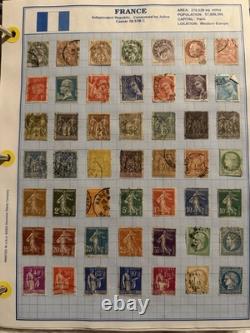 Large Stamp COLLECTION HEIRLOOM HERTAGE CASTRO WORLD ALBUM AND MORE 11 Books