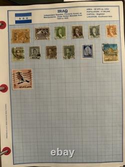 Large Stamp COLLECTION HEIRLOOM HERTAGE CASTRO WORLD ALBUM AND MORE 11 Books
