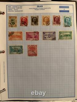 Large Stamp COLLECTION HEIRLOOM HERTAGE CASTRO WORLD ALBUM AND MORE 11 Books