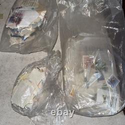 Large Stamp album collection lot 1,000+ Canada Foreign Countries Crusader Loose