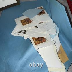 Large Stamp album collection lot 1,000+ Canada Foreign Countries Crusader Loose