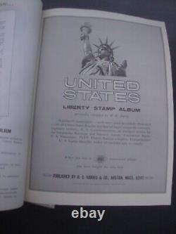 Large US Collection In Harris Liberty Stamp Album Mint Items 1847-1979 Full Page