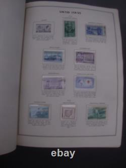 Large US Collection In Harris Liberty Stamp Album Mint Items 1847-1979 Full Page