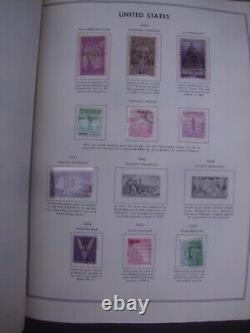 Large US Collection In Harris Liberty Stamp Album Mint Items 1847-1979 Full Page