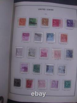 Large US Collection In Harris Liberty Stamp Album Mint Items 1847-1979 Full Page