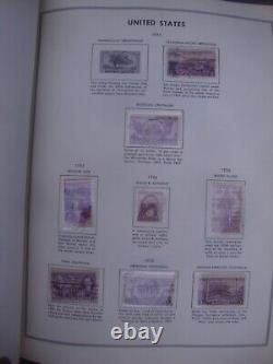 Large US Collection In Harris Liberty Stamp Album Mint Items 1847-1979 Full Page