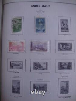 Large US Collection In Harris Liberty Stamp Album Mint Items 1847-1979 Full Page