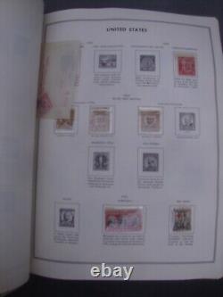 Large US Collection In Harris Liberty Stamp Album Mint Items 1847-1979 Full Page