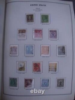 Large US Collection In Harris Liberty Stamp Album Mint Items 1847-1979 Full Page