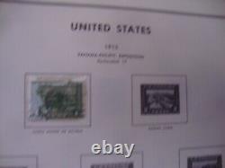 Large US Collection In Harris Liberty Stamp Album Mint Items 1847-1979 Full Page