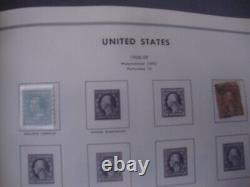 Large US Collection In Harris Liberty Stamp Album Mint Items 1847-1979 Full Page