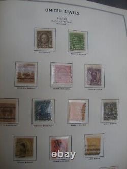Large US Collection In Harris Liberty Stamp Album Mint Items 1847-1979 Full Page