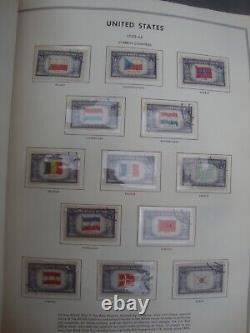 Large US Collection In Harris Liberty Stamp Album Mint Items 1847-1979 Full Page