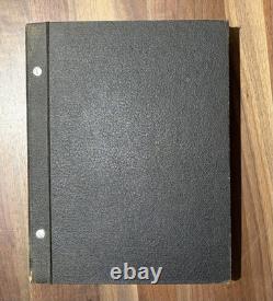 Large USA Used Stamp Collection in Vintage Album 1800s-1980s+ Hundreds Sorted