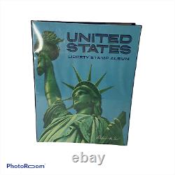 Large Us Collection In Harris Liberty Album 1851-1990 Hundreds Of Stamps I2