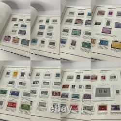 Large Us Collection In Harris Liberty Album 1851-1990 Hundreds Of Stamps I2