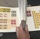 Large Vintage Stamp Lot Collection Binder Album Stamp Plate Blocks. 01.22 Cents