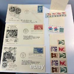 Large Vintage World Estate Stamp Collection