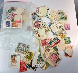 Large Vintage World Estate Stamp Collection