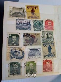 Large Vintage World Estate Stamp Collection