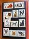 Large Vintage Worldwide Stamp Collection Album 450 Stamps Poland Space Animals