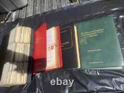 Large stamp collection. 1980s