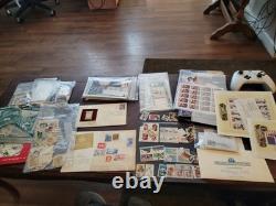 Large world stamp collection with binders