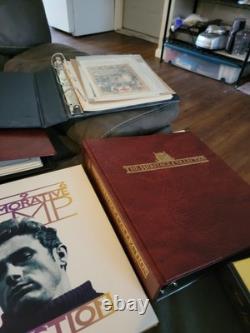 Large world stamp collection with binders