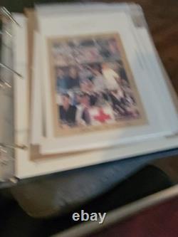 Large world stamp collection with binders