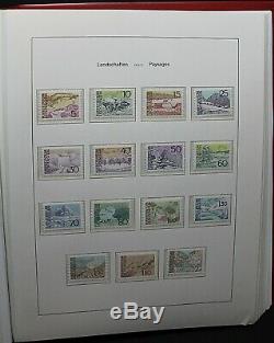 Lichtenstein Complete Fine Mint 1972 1995 Stamp Collection in Original Album