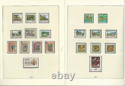Liechtenstein Stamp Collection in Hingless Linder Album, 1991-2009, JFZ