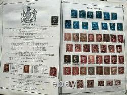 Lifetime Original Collection in Old Imperial Album Penny Blacks, China Huge CV