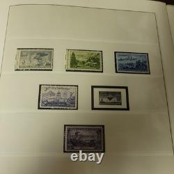 Linder Stamp Album With Hingeless New And Used Stamps