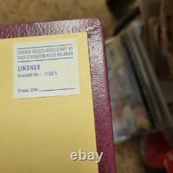 Linder Stamp Album With Hingeless New And Used Stamps