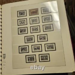 Linder Stamp Album With Hingeless New And Used Stamps
