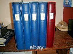 Lindner Hingeless Albums (5) 1932-94 COMPLETE US Stamp Collection Best on eBay