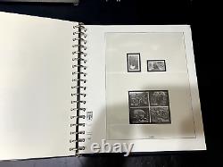 Lindner Hingless United States Stamp Album 1847 to 2019 in 16 Binders & Dustcase