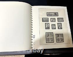 Lindner Hingless United States Stamp Album 1847 to 2019 in 16 Binders & Dustcase