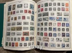 Loaded Senior Statesman World Stamp Album 100 Countries, 227 Pictures In Video