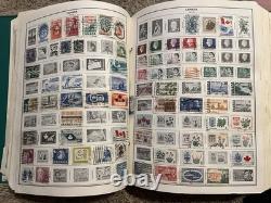 Loaded Senior Statesman World Stamp Album 100 Countries, 227 Pictures In Video
